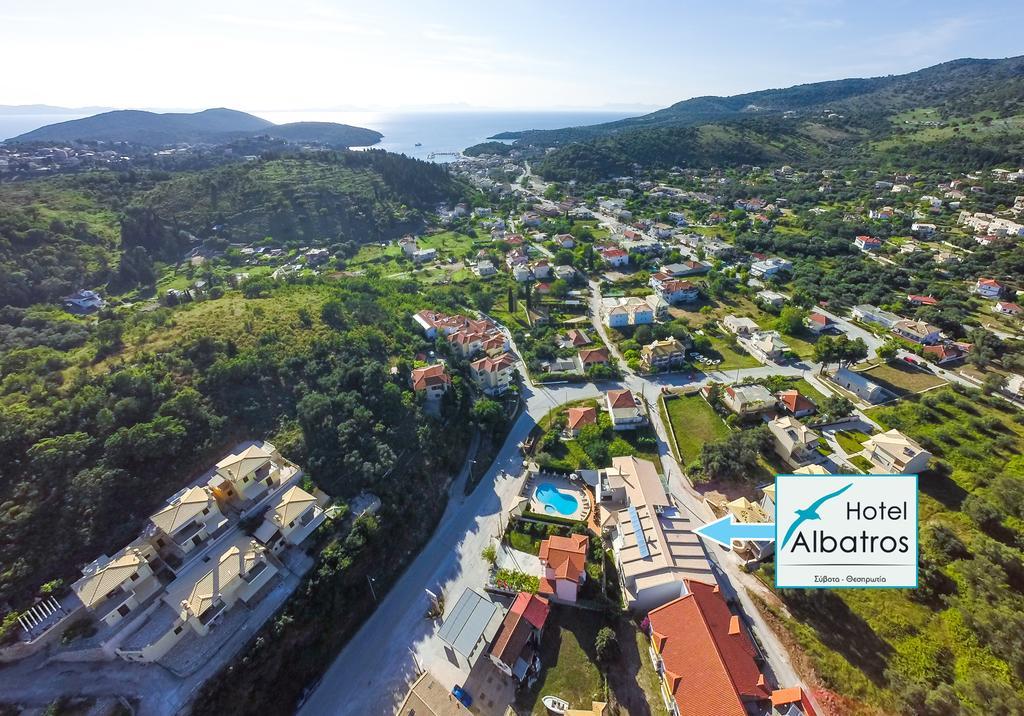 Albatros Hotel Sívota Esterno foto